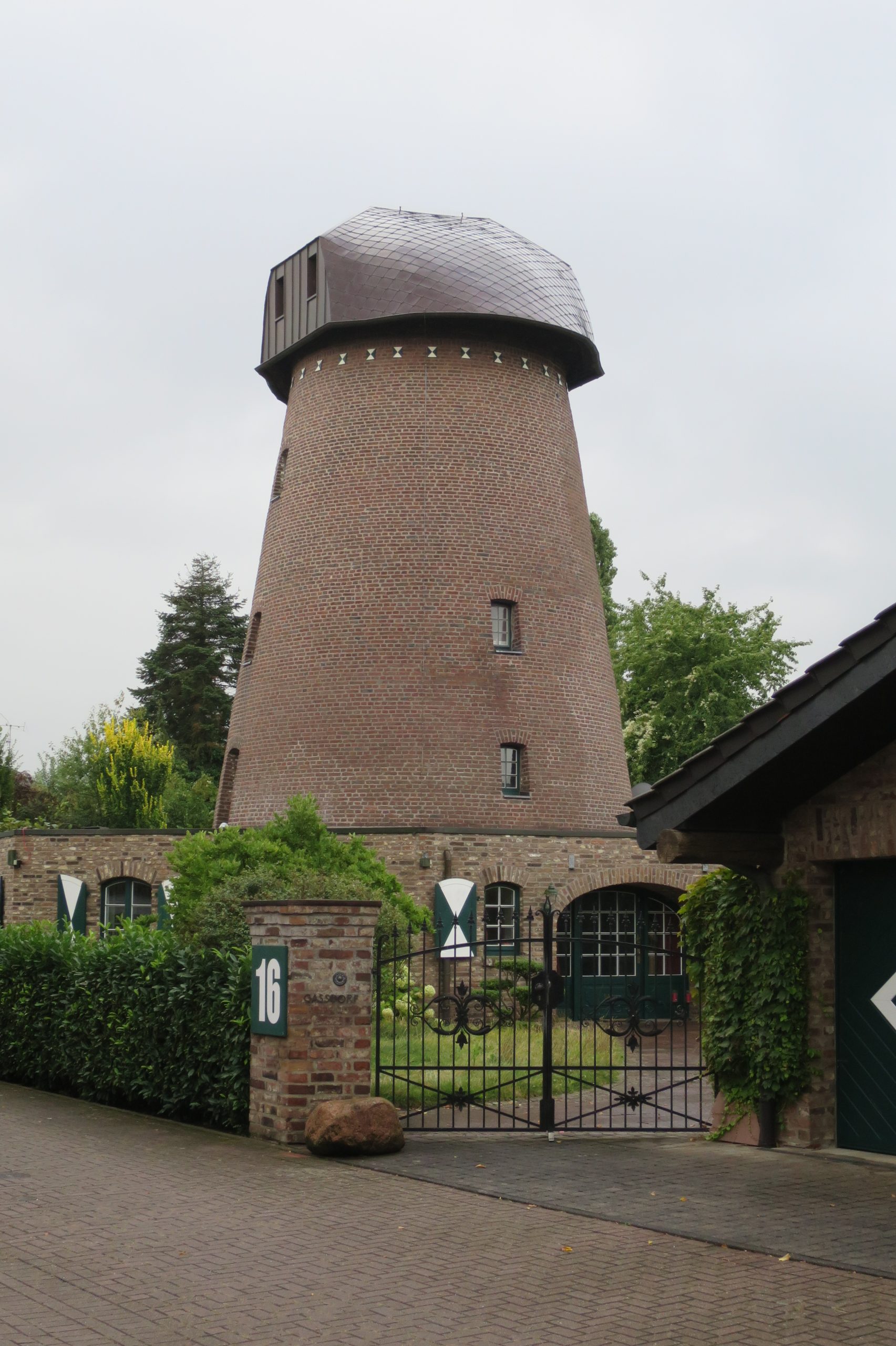 Denkmalgeschützte Häuser – Windmühle an de Krütpasch 16